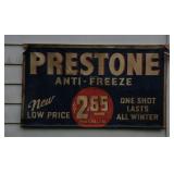 Old 59'X34' Prestone Antifreeze New Low Price