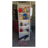 78' Wood Shelving Unit with Vintage Paper Towel