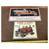 Boyer Fire and Amos 'n' Andy Sign