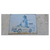 16' X 12 1/2' Metal Sign Reproduction Turtle Wax