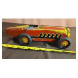 1930s-1950s Marx Tin Litho 'Boat Tail' Racer Toy