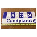 6 x 14.5 Brach's Candyland Sign