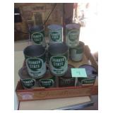 METAL OIL CANS, EMPTY