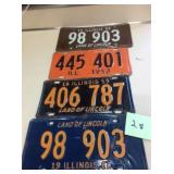 LICENSE PLATES