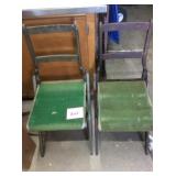 ANTIQUE FOLDING CHAIRS