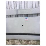 LIFETIME FOLDING PICNIC TABLE, HAS DAMAGE