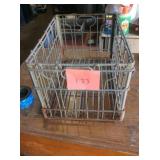 METAL MILK CRATE