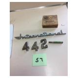 CAR EMBLEMS, TIRE CRAYONS, PENCIL