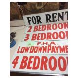 6 X 24 DBL SIDED SIGNS