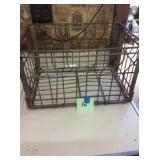 METAL MILK CRATE