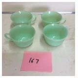 FIREKING CUPS, 2 MARKED FIREKING