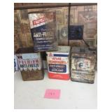 METAL ANTIFREEZE CANS, IH, ATLAS, FS