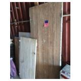 WOOD DOORS, 32 X 77, 29 1/2 X 50 1/2, 29 1/2 X 55