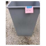 RUBBERMAID TRASH CAN