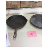 10" CAST IRON PANS