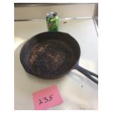 CAST IRON SKILLET, NEEDS CLEANED