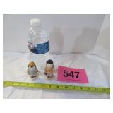 Vtg Asian Boy And Girl Salt And Pepper