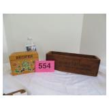 Wooden Cheese Box And Recipe