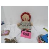 Old Raggedy Ann Doll