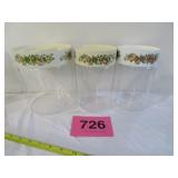 Spice Of Life Glass Canisters