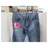 Mens Wrangler 33X36 Jeans
