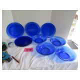Colorex By Brazil Cobalt Blue Plates And Big