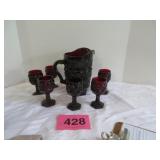 Avon Cap Cod Ruby Red Pither And Cobblets