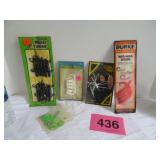 Vtg Fishing Stuff In Packages
