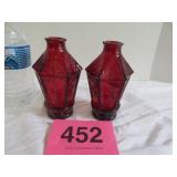Wheaton Ruby Red Christmas Lanterns