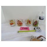 1978 Garfield McDonalds Glasses