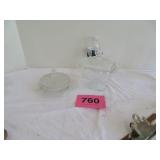 Albion Covered Dish And Candy Dish