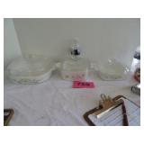 1970S Floral Bouquet Corningware 9 3\4X9 3\4 X2