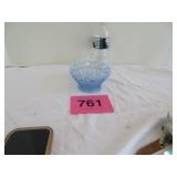 Imperial Blue Glass Opalescent Bowl