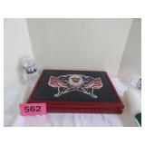 Franklin Mint Eagle Wooden Box
