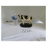 Vtg Cast Iron Cow