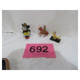1930S Barclay Lead Toy Soldier On Horse Back And
