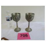 Lord Of The Rings Pewter Goblets Noble Collection
