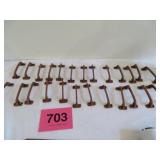 1962 Copper Cabinet Pulls (25)