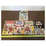 Comic Books, Sad Sack, and Beetle Bailey