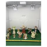 Resin and Ceramic Angel Figurines with Including