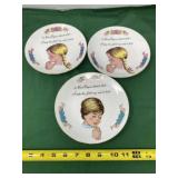 Japan Prayer Collector Plates
