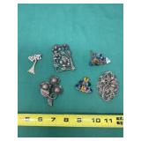 Dress Clips and Brooches