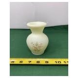 Fenton Pink Blossom Satin Custard Glass