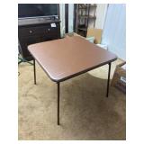 Fold up Padded Top Card Table