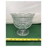 Anchor Hocking  Wexford Footed Compote Bowl