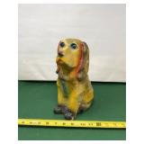 Vintage Chalk Ware Dog