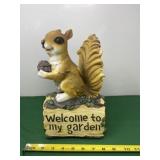 Resin Squirrel Decor