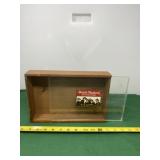 Dutch Masters Cigar Wood Box with Plastic Lid.
