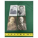 Johnny Hammond with More Signed Postcards