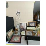 Pictures, Shelf, signs and Candle
